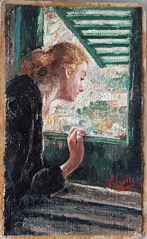 Donna alla finestra